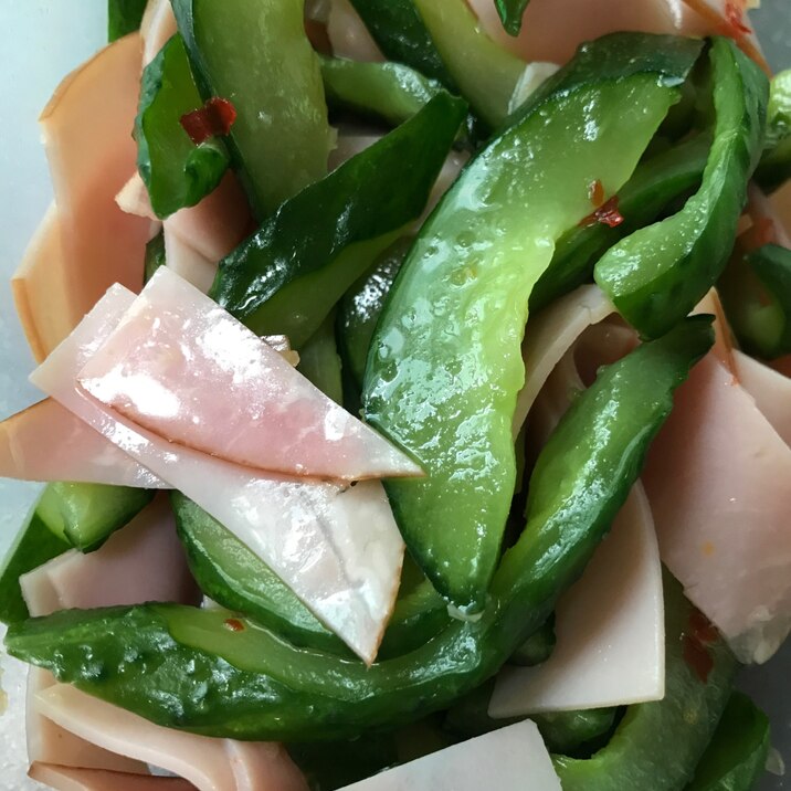 きゅうりとハムのスイートチリソース和え レシピ 作り方 By You花凛 楽天レシピ きゅうりとハムのスイートチリソース和え レシピ 作り方 By You花凛 楽天レシピ